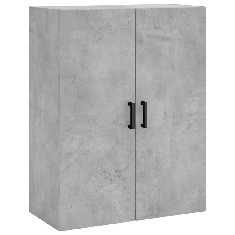 vidaXL Wandschrank Betongrau 69,5x34x90 cm Gratis Versand