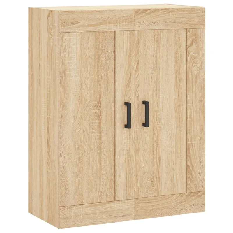 vidaXL Wandschrank Sonoma-Eiche 69,5x34x90 cm Holzwerkstoff Geprüft
