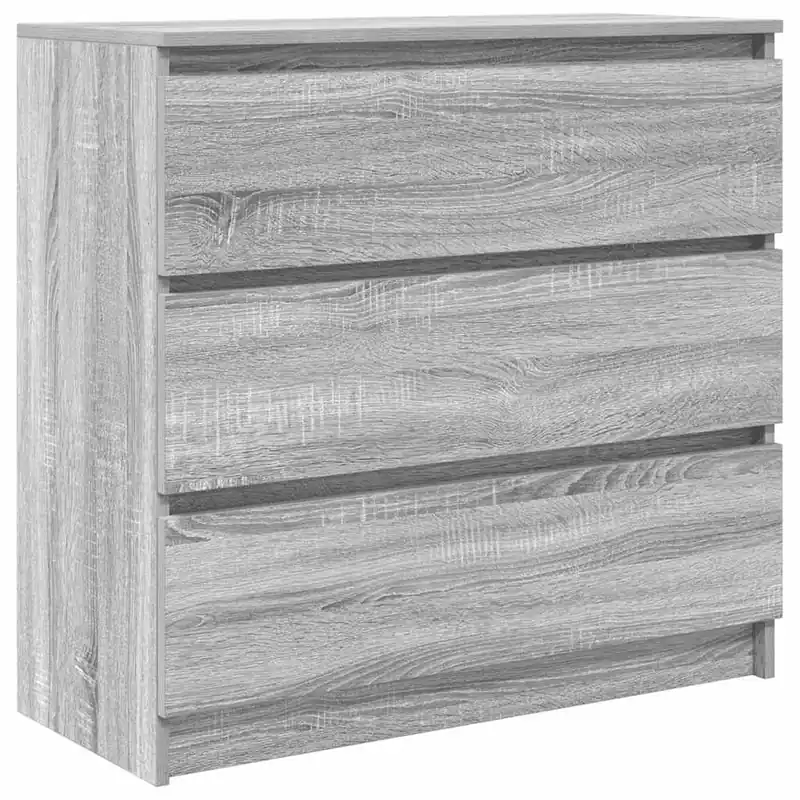 Aktuell vidaXL Sideboard Grau Sonoma 80x35x76 cm Holzwerkstoff