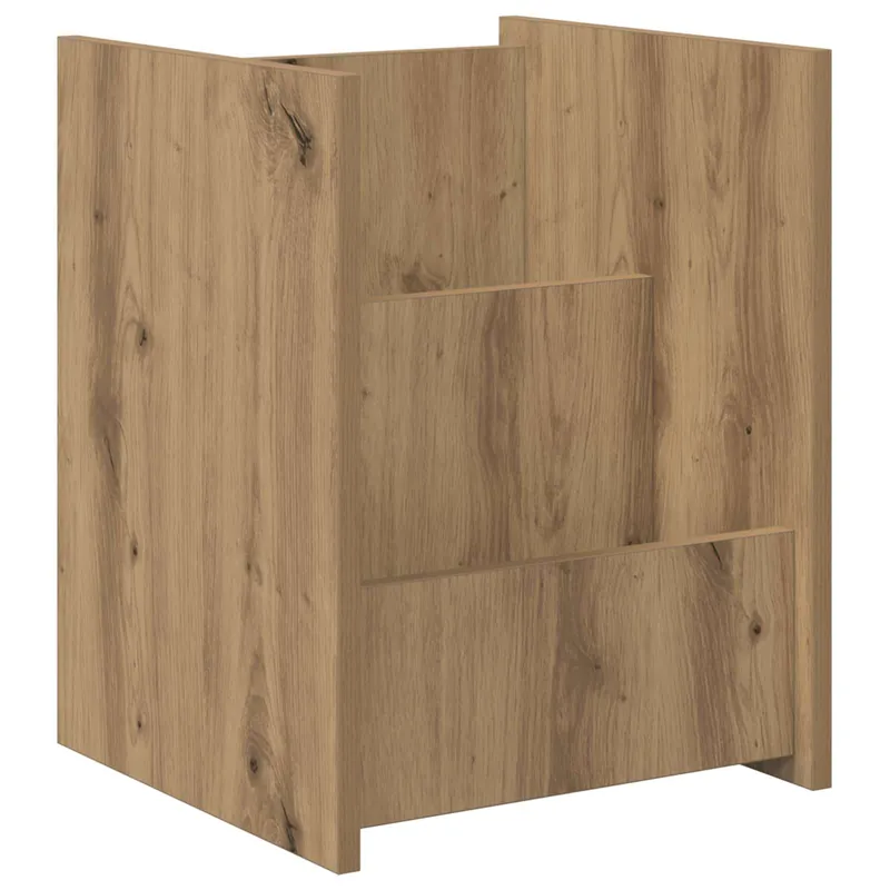 Angebot vidaXL Magazinregal Artisan-Eiche 35 x 35 x 45 cm Holzwerkstoff