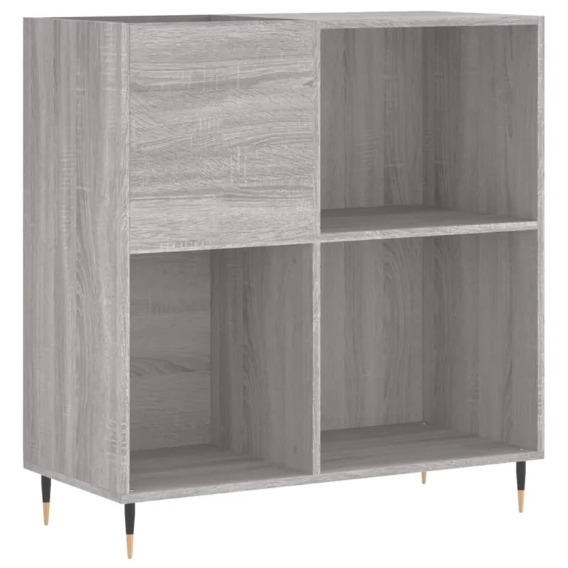 Angebot vidaXL Plattenschrank Grau Sonoma 84,5x38x89 cm Holzwerkstoff