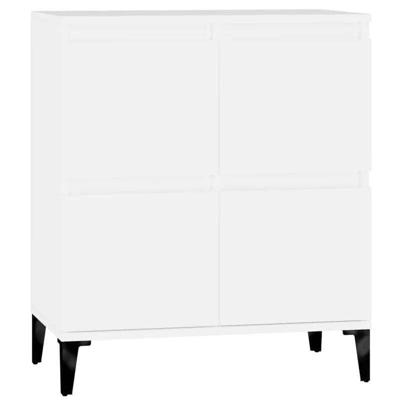 Expressversand vidaXL Sideboard Weiß 60x35x70 cm Holzwerkstoff