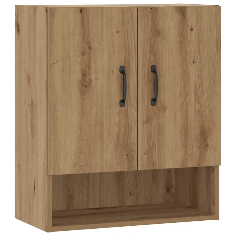 vidaXL Wandschrank Artisan-Eiche 60x31x70 cm Holzwerkstoff Geprüft