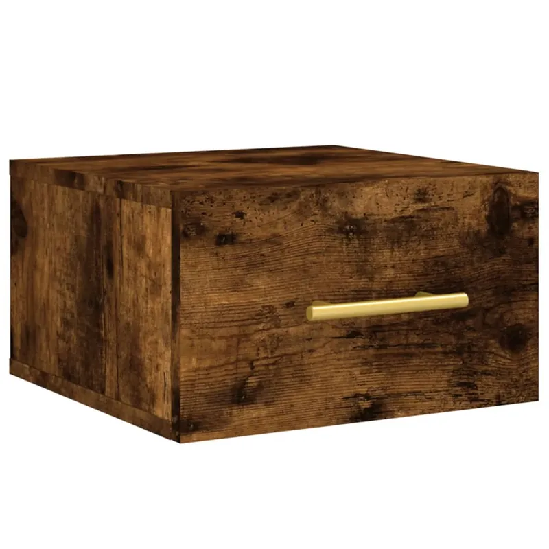 vidaXL Wand-Nachttisch Räuchereiche 35x35x20 cm Meistverkauft