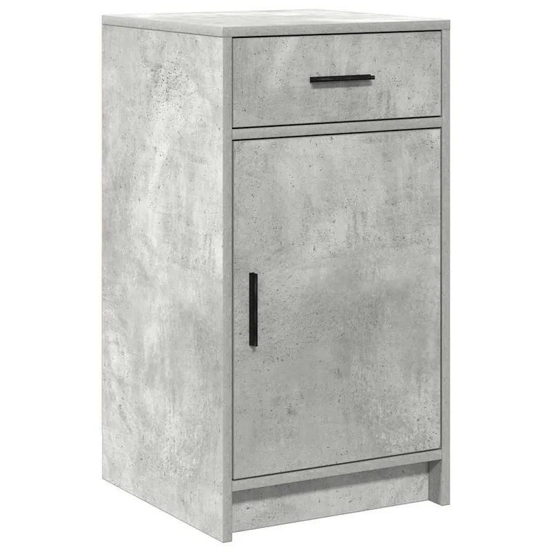 Gratis Versand vidaXL Sideboard Beton Grau 40 x 40,5 x 75 cm Holzwerkstoff