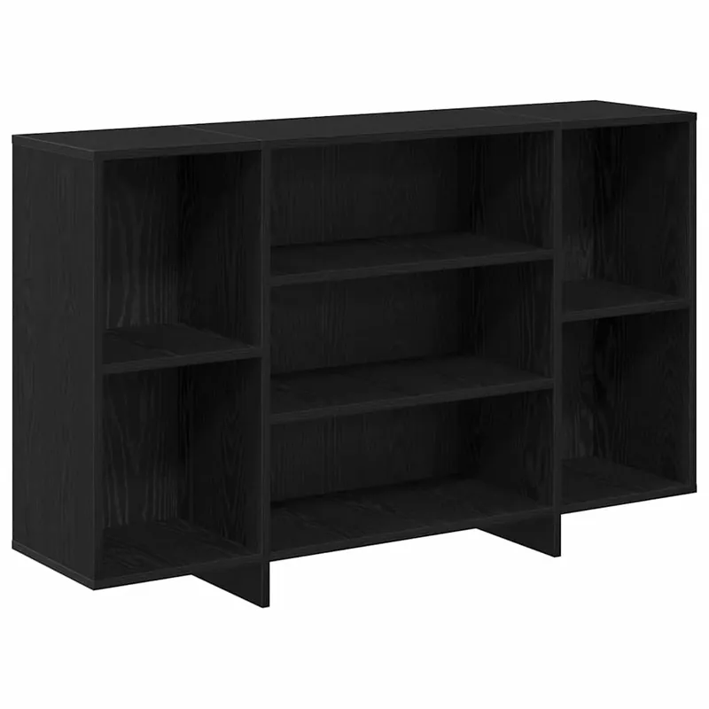 Begrenztes Angebot vidaXL Sideboard Schwarz Eichen-Optik 120 x 30 x 75 cm Holzwerkstoff