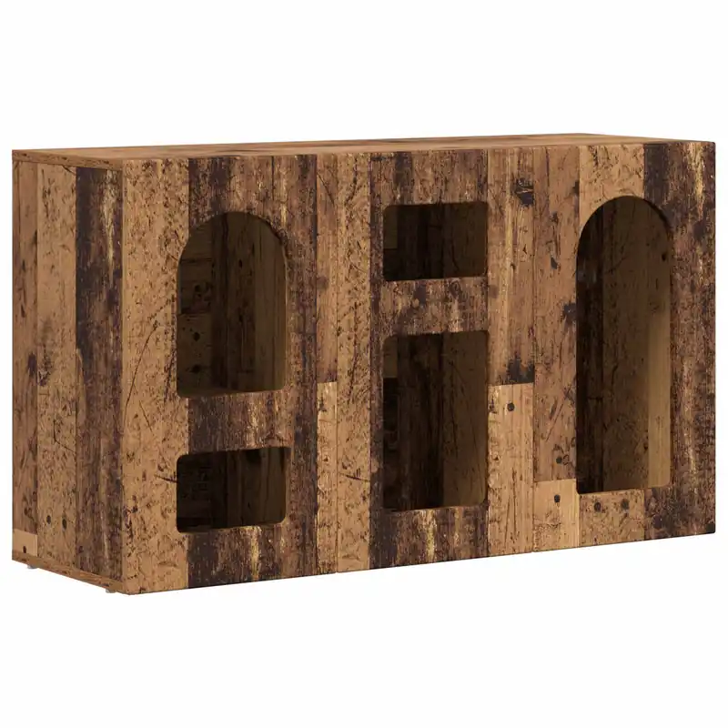 Garantierte Lieferung vidaXL Sideboard Altholz 100 x 35 x 59 cm Holzwerkstoff