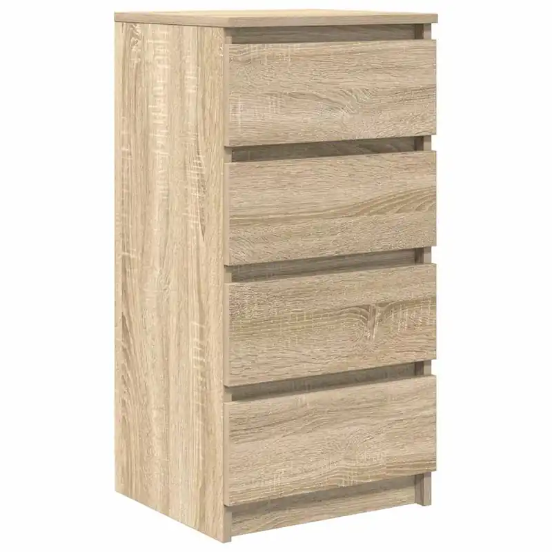 vidaXL Sideboard Sonoma-Eiche 37,5x35x76 cm Holzwerkstoff Kracherpreis