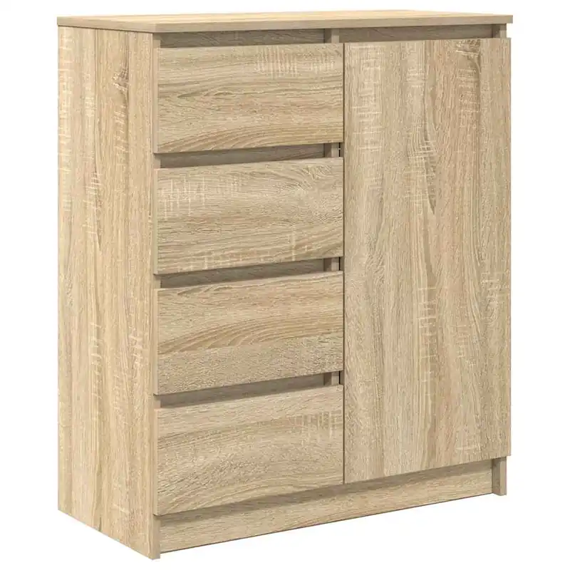 Angebot vidaXL Sideboard mit Schubladen Sonoma-Eiche 71x35x84 cm Holzwerkstoff