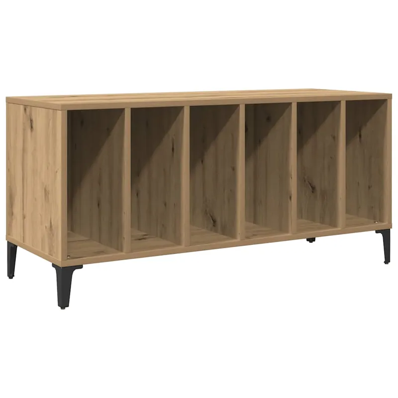 Billig vidaXL Plattenschrank Artisan-Eiche 100x38x48 cm Holzwerkstoff