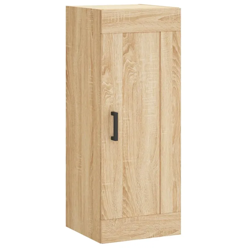 Günstig vidaXL Wandschrank Sonoma-Eiche 34,5x34x90 cm Holzwerkstoff