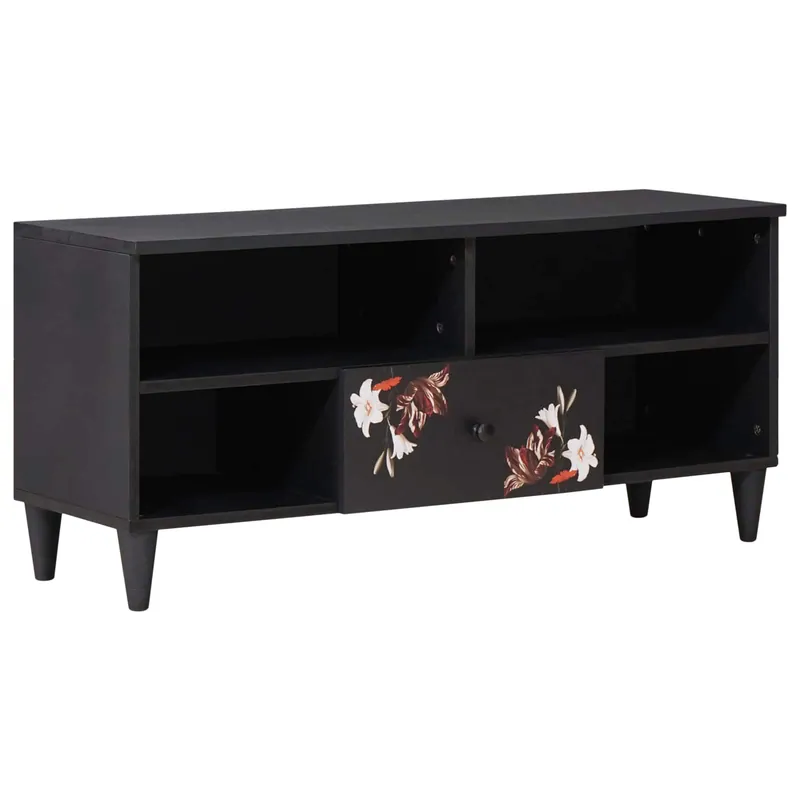 vidaXL Stauraumschränke Mehrfarbig 100 x 33,5 x 46 cm Massivholz Mango Heißes Angebot