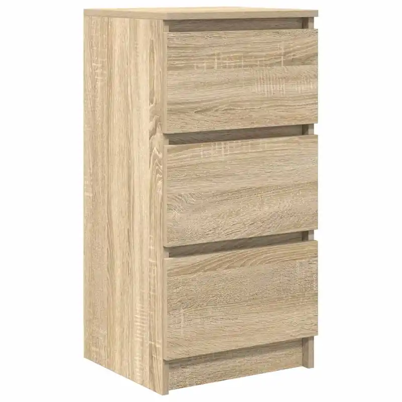 vidaXL Sideboard Sonoma-Eiche 37,5x35x76 cm Holzwerkstoff Versand Am Gleichen Tag