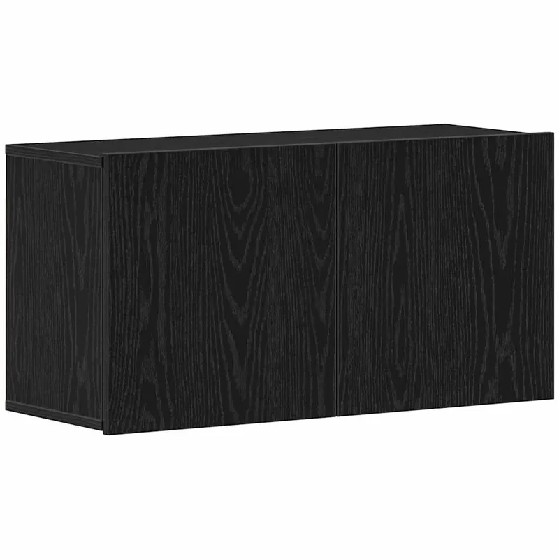 vidaXL TV-Schrank Schwarze Eiche 80 x 30 x 41 cm Holzwerkstoff Günstig