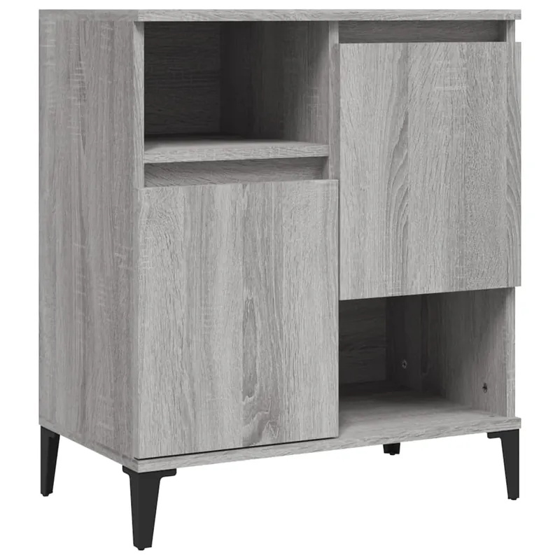 Finale Aktion vidaXL Sideboard Grau Sonoma 60x35x70 cm Holzwerkstoff