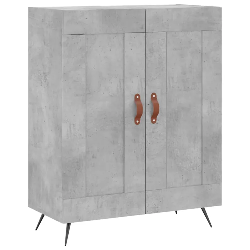 Finale Aktion vidaXL Sideboard Betongrau 69,5x34x90 cm Holzwerkstoff