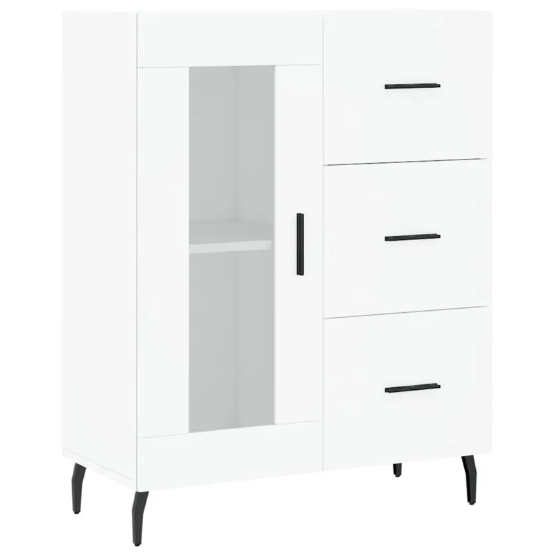 vidaXL Sideboard Weiß 69,5x34x90 cm Holzwerkstoff Sonderaktion