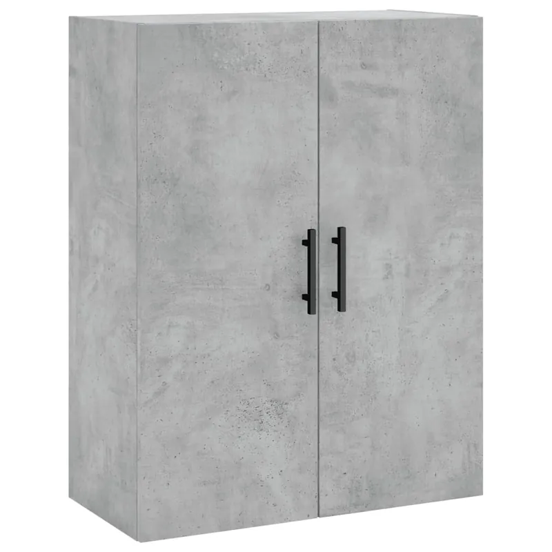 vidaXL Wandschrank Betongrau 69,5x34x90 cm Angebot