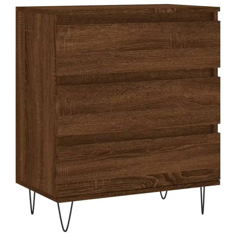Garantierte Lieferung vidaXL Sideboard Braun Eichen-Optik 60x35x70 cm Holzwerkstoff