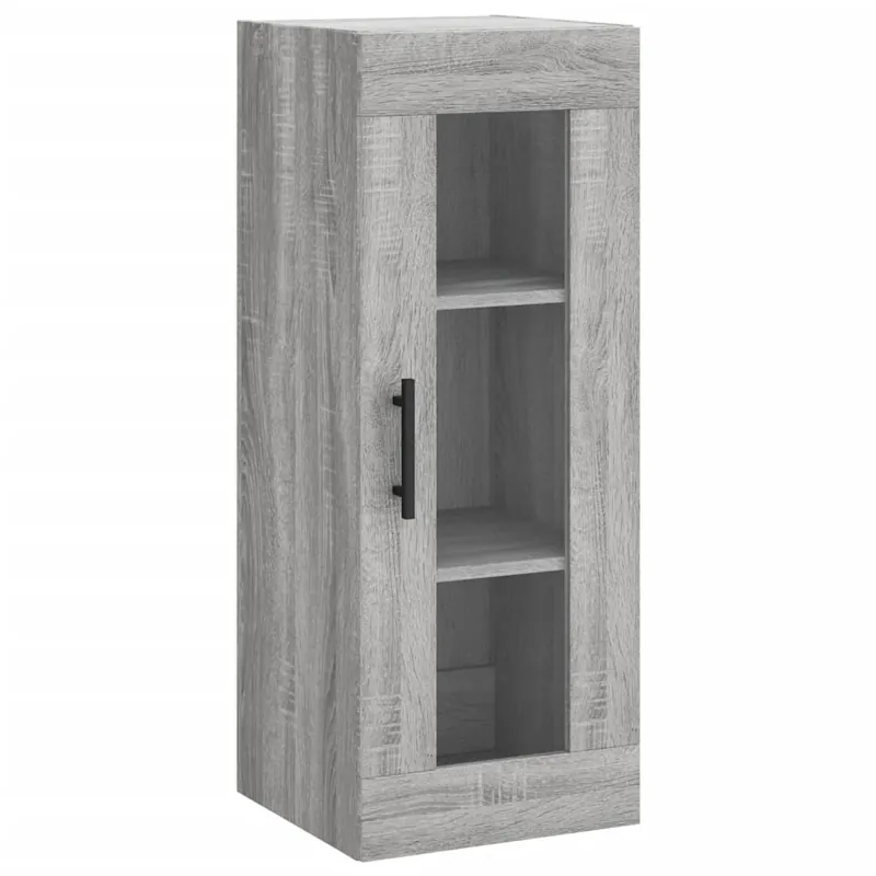 vidaXL Wandschrank Grau Sonoma 34,5x34x90 cm Markenprodukt