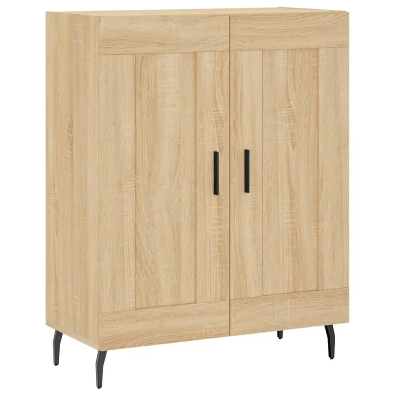 vidaXL Sideboard Sonoma-Eiche 69,5x34x90 cm Holzwerkstoff Garantierte Lieferung