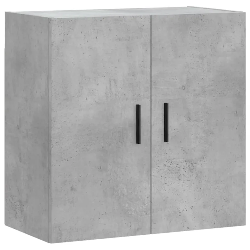 vidaXL Wandschrank Betongrau 60x31x60 cm Holzwerkstoff Begrenztes Angebot