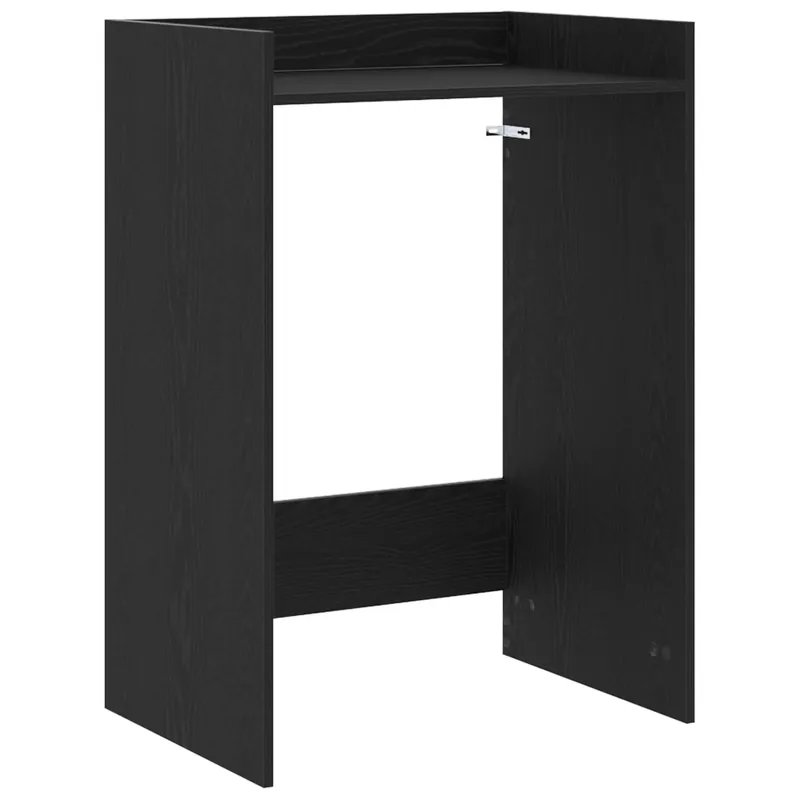 Ausverkauf vidaXL Waschmaschinen-Schrank Schwarz Eichen-Optik 67,5 x 48 x 97 cm