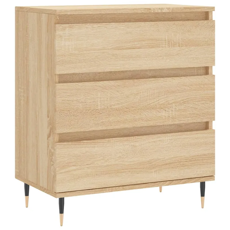 vidaXL Sideboard Sonoma-Eiche 60x35x70 cm Holzwerkstoff Neuheit