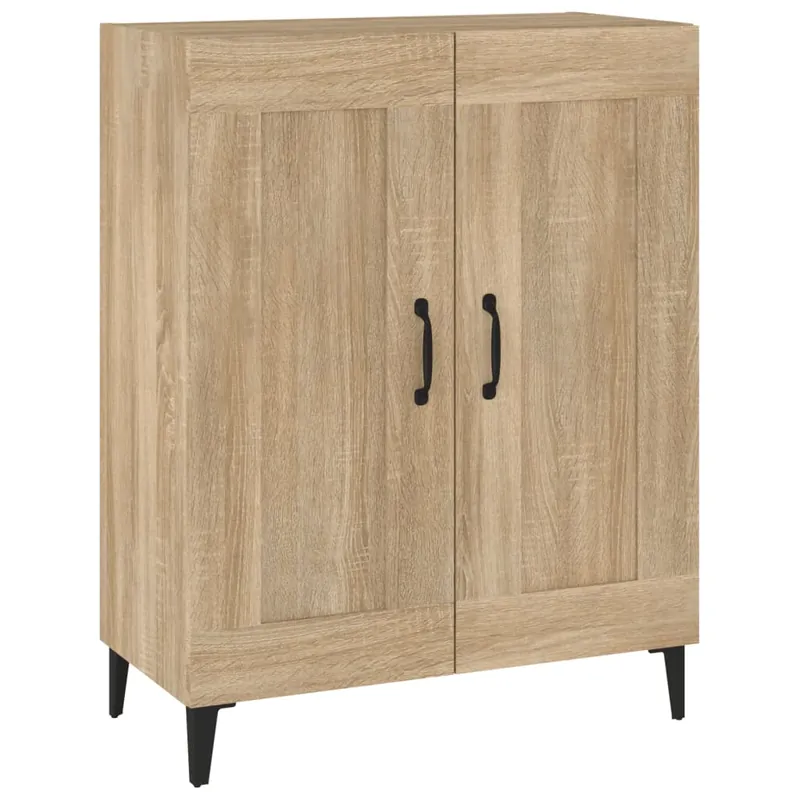 vidaXL Sideboard Sonoma-Eiche 69,5x34x90 cm Holzwerkstoff Sonderangebot