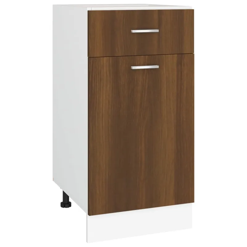 vidaXL Unterschrank mit Schublade Lyon Braun Eichen-Optik 40x46x81,5 cm Nur Für Kurze Zeit