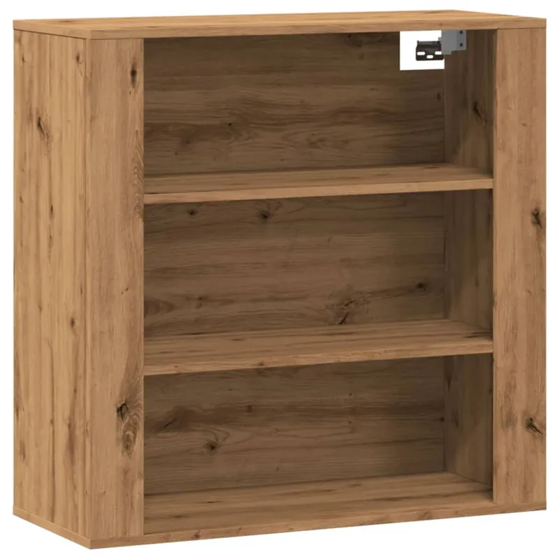 vidaXL Wandschrank Artisan-Eiche 80x33x80 cm Holzwerkstoff Sonderangebot