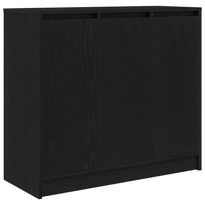 vidaXL Sideboard Schwarz Eichen-Optik 85x34x76 cm Holzwerkstoff Meistverkauft