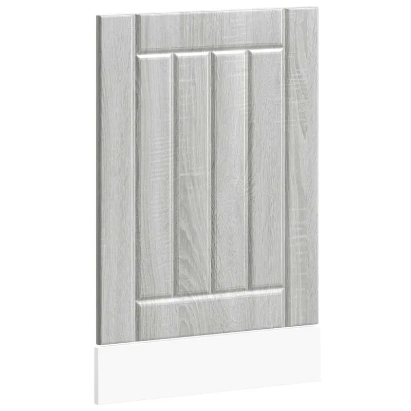 Echt vidaXL Geschirrspülerblende Lucca Grau Sonoma Holzwerkstoff
