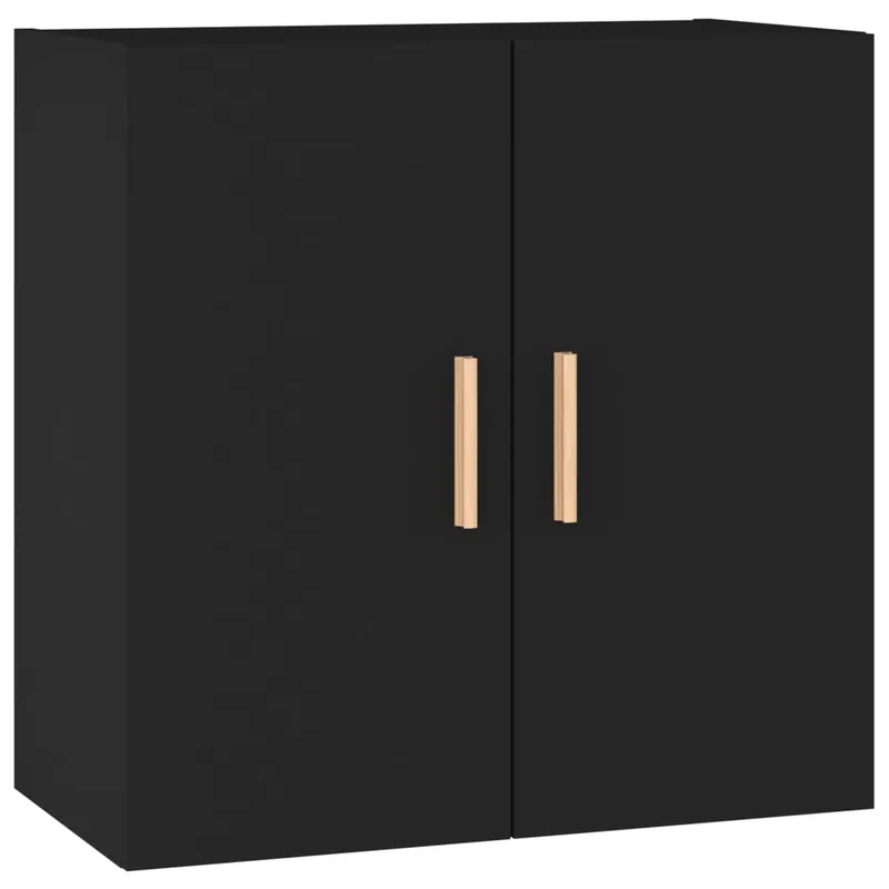 vidaXL Wandschrank Schwarz 60x30x60 cm Holzwerkstoff Finale Aktion