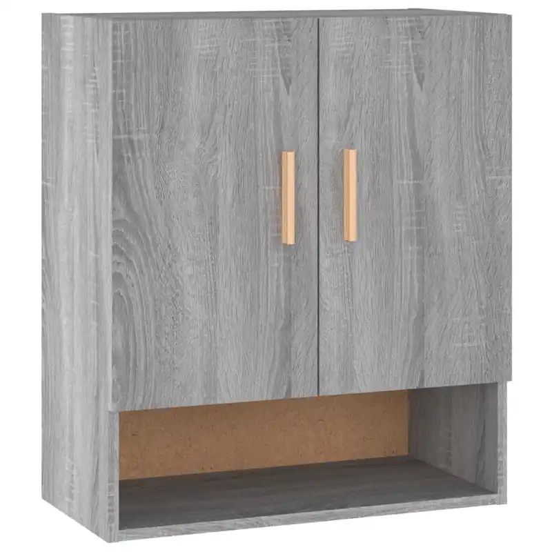 vidaXL Wandschrank Grau Sonoma 60x31x70 cm Holzwerkstoff Versand Am Gleichen Tag