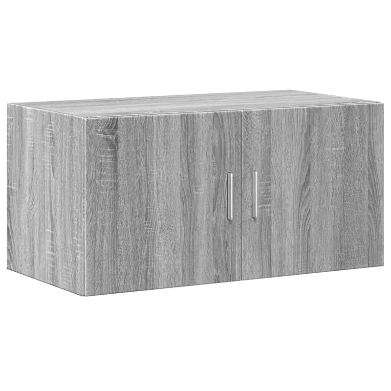 vidaXL Wandschrank Grau Sonoma 80x42,5x40 cm Holzwerkstoff Top-Angebot