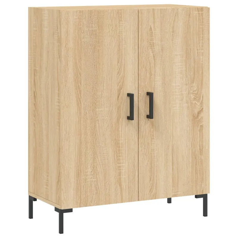 vidaXL Sideboard Sonoma-Eiche 69,5x34x90 cm Holzwerkstoff Sonderaktion