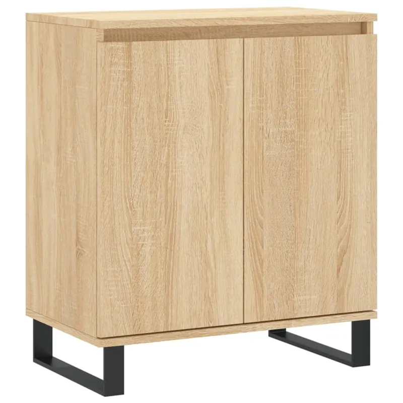 vidaXL Sideboard Sonoma-Eiche 60x35x70 cm Holzwerkstoff Knallerangebot