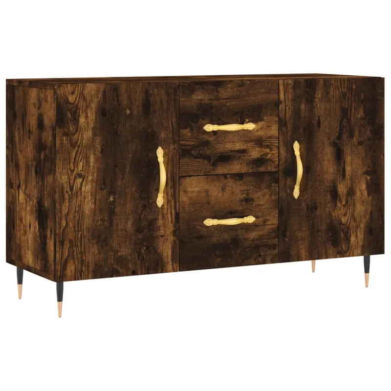 Expressversand vidaXL Sideboard Räuchereiche 100x36x60 cm Holzwerkstoff
