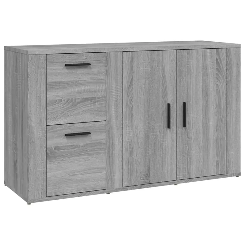 Abverkauf vidaXL Sideboard Grau Sonoma 100x33x59,5 cm Holzwerkstoff