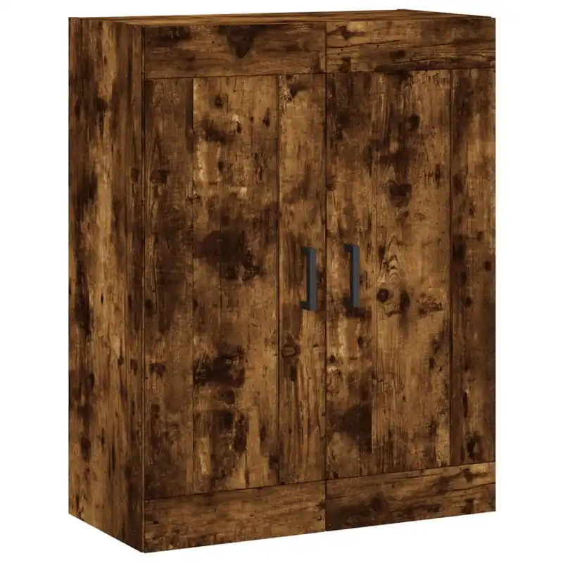vidaXL Wandschrank Räuchereiche 69,5x34x90 cm Holzwerkstoff Direkt Vom Hersteller