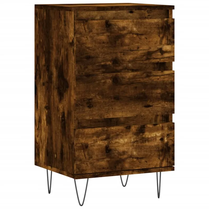 Bestseller vidaXL Sideboard Räuchereiche 40x35x70 cm Holzwerkstoff