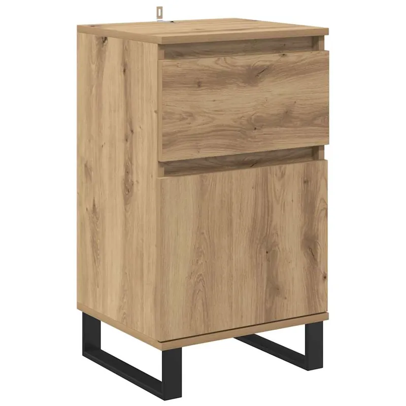 Finale Aktion vidaXL Sideboard Artisan-Eiche 35 x 40 x 70 cm Holzwerkstoff