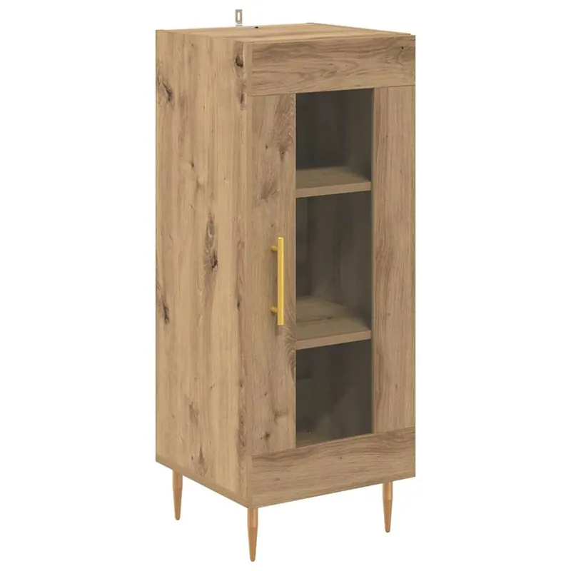 Abverkauf vidaXL Sideboard Artisan-Eiche 34 x 34,5 x 90 cm Holzwerkstoff