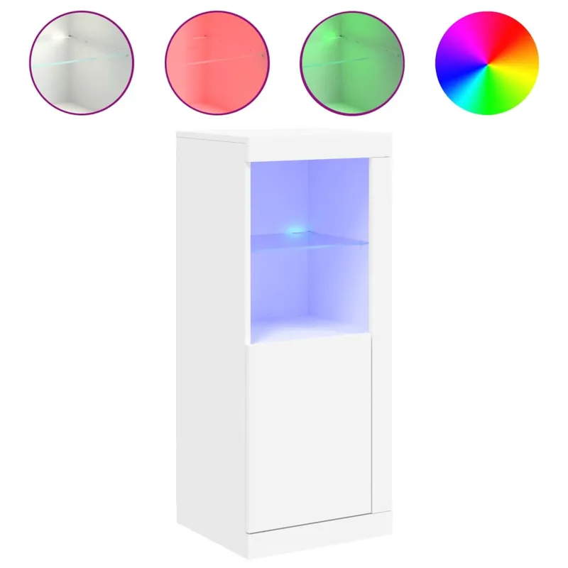 Jetzt Bestellen vidaXL Sideboard mit LED-Beleuchtung Weiß 41x37x100 cm