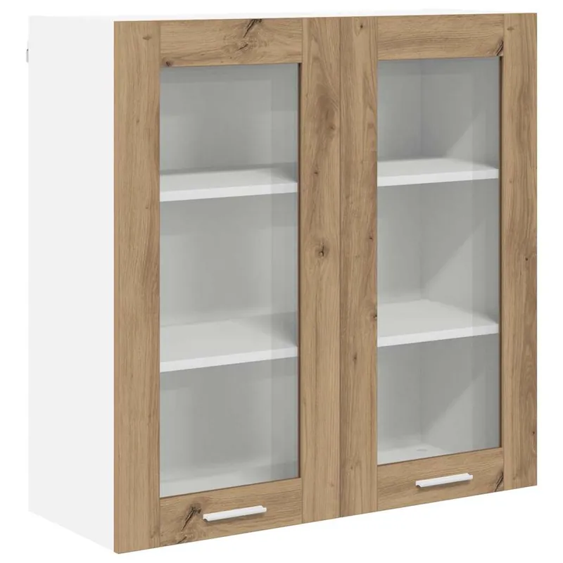 Aktuell vidaXL Hängeschrank Artisan-Eiche 80 x 31 x 80 cm Holzwerkstoff