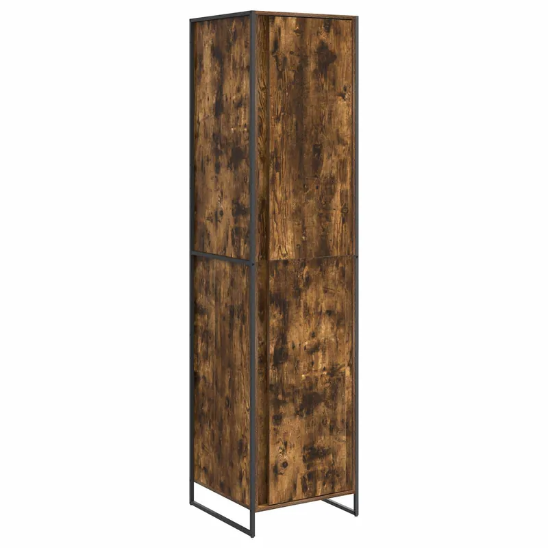 vidaXL Warderobe 2 pcs Raucharbe 50 x 50 x 200 cm Holzwerkstoff Bestpreis