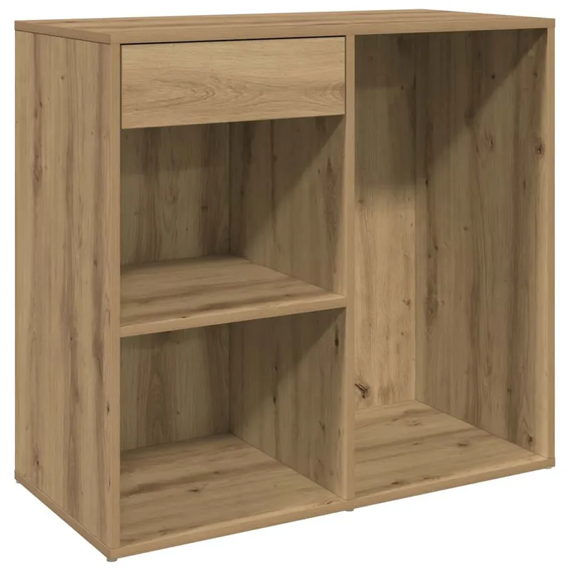 Ausverkauf vidaXL Kosmetikschrank Artisan-Eiche 80x40x75 cm Holzwerkstoff