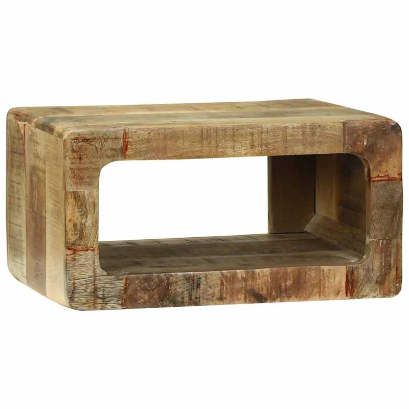 vidaXL TV-Schrankset mit Regal 3 pcs Braun Massivholz Mango Neu