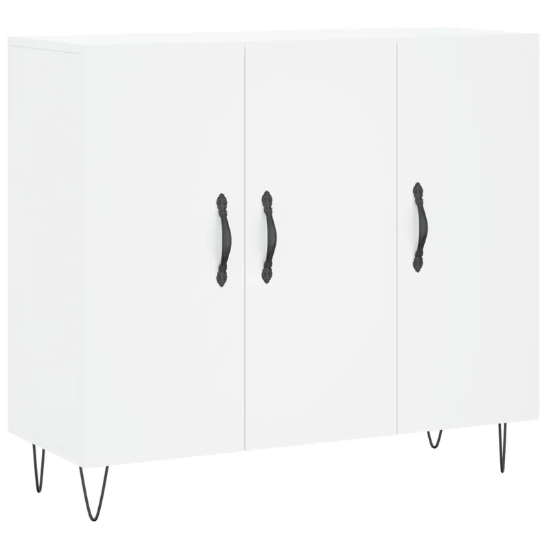 Heißes Angebot vidaXL Sideboard Weiß 90x34x80 cm Holzwerkstoff